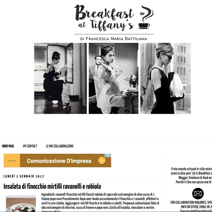 Breakfast at Tiffany's