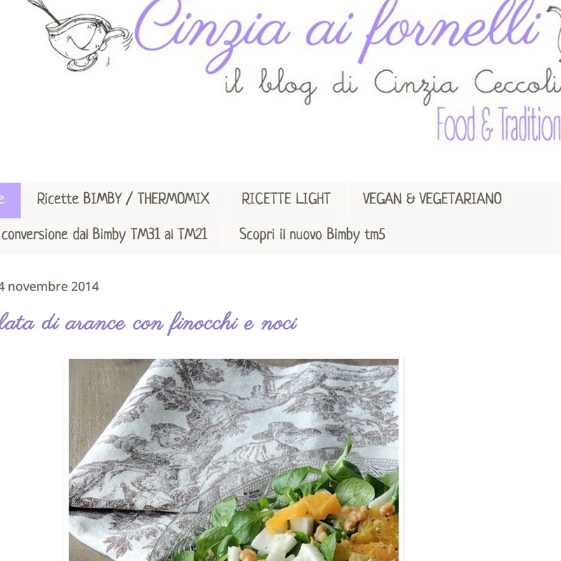 Cinzia ai fornelli