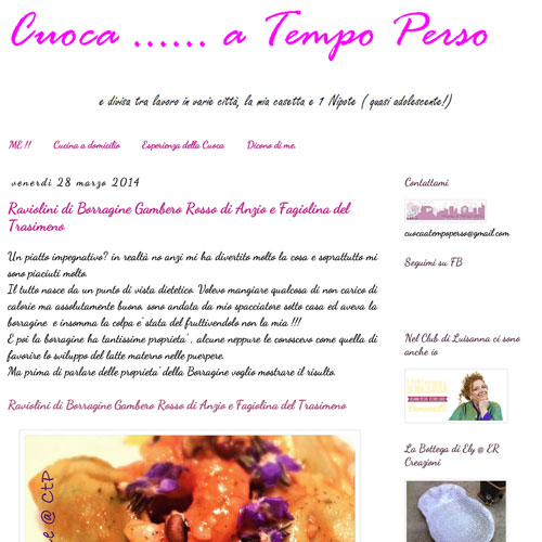 Cuoca a tempo perso