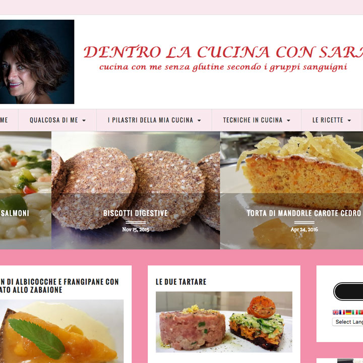Dentro la cucina con Sara