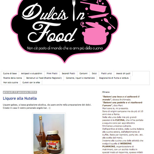 Dulcis in food