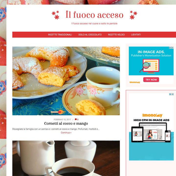 Il fuoco acceso