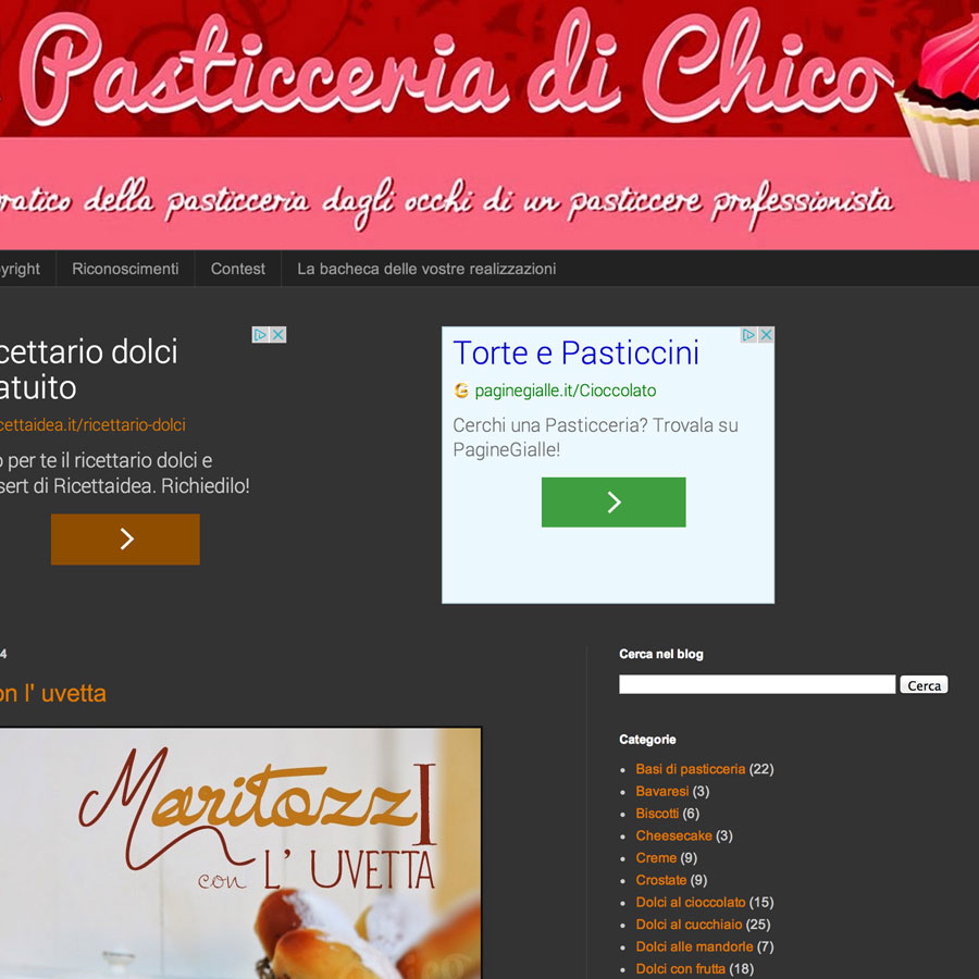 La pasticceria di Chico
