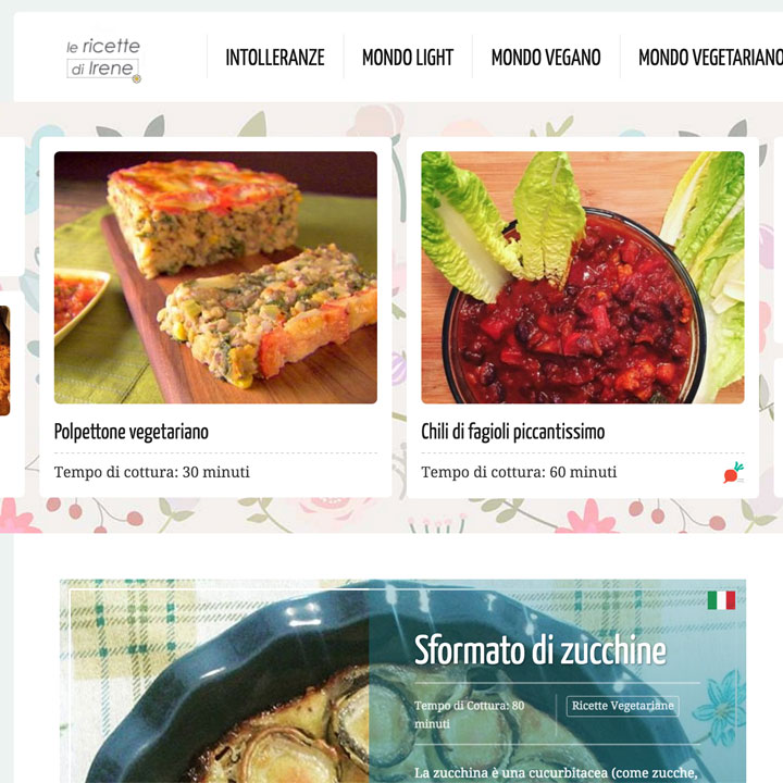 Le ricette di Irene