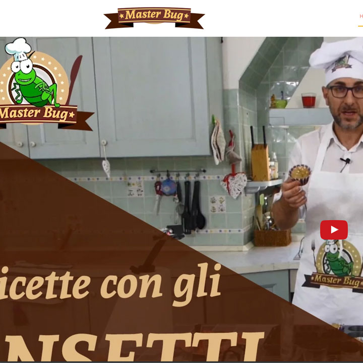 MasterBug Cucinare con gli Insetti