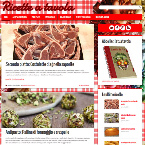 Ricette a tavola