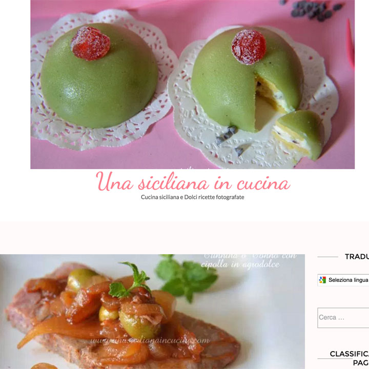 Una siciliana in cucina
