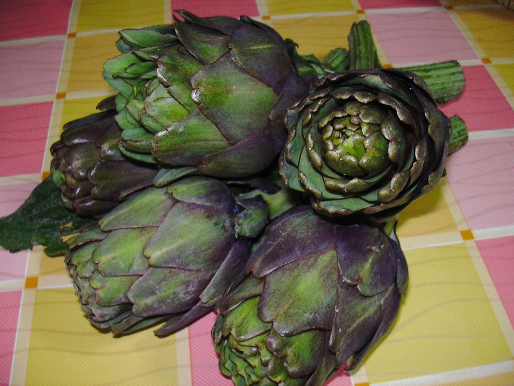 Carciofi puliti