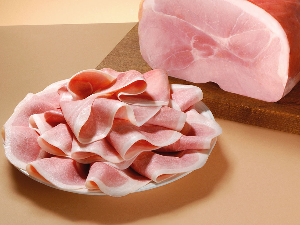 Prosciutto cotto a listarelle