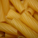 Pasta tipo rigatoni
