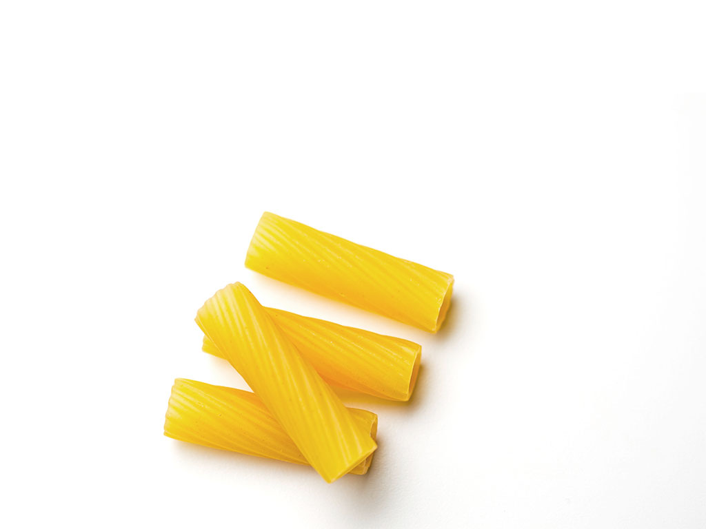 Pasta tipo tortiglioni