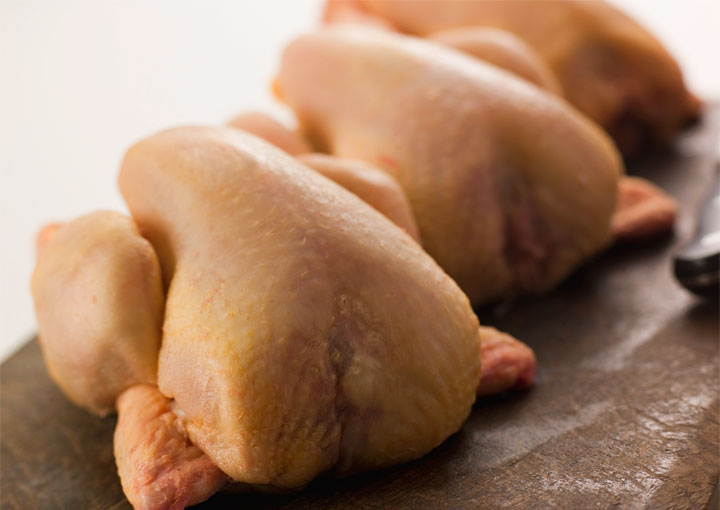 Pollo crudo