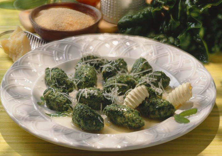 Strangolapreti agli spinaci