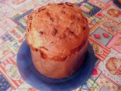 Panettone di natale fatto in casa
