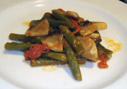 Fagiolini con i funghi
