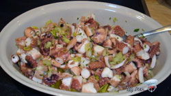 Octopus salad (insalata di polpo)