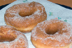 Ciambelline di patate di carnevale