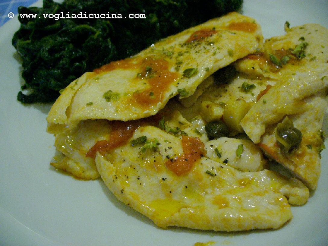 Petti di pollo alla pizzaiola