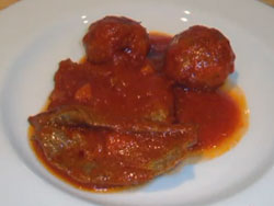 Fettine di vitella al sugo