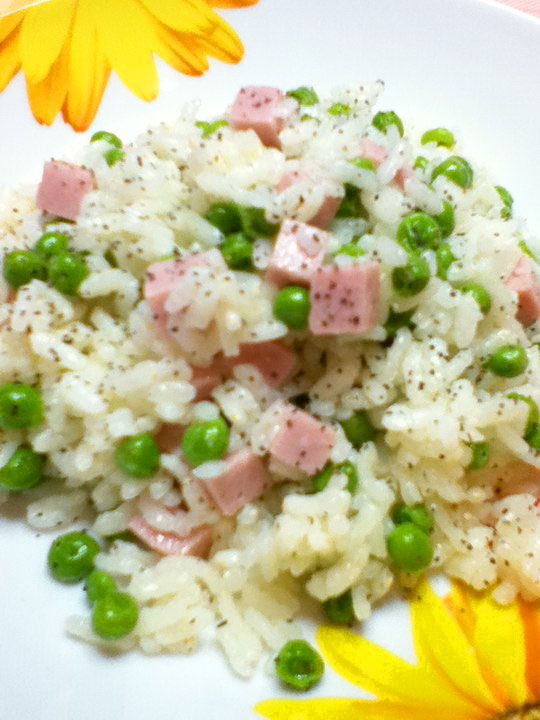 Riso, bisi e cotto