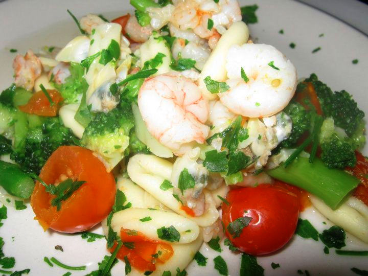 Pasta e broccoli al profumo di mare