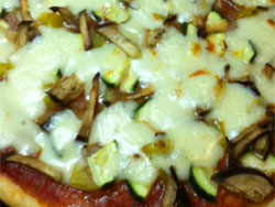 Pizza ortolana di farro e grano duro Pizza ortolana di farro e grano duro