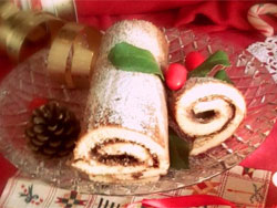 Bûche de noël (tronchetto di natale)