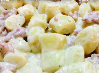 Gnocchi con fiocchi di patate